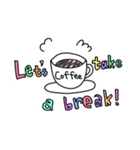 手書き風わちゃわちゃ三人組（個別スタンプ：16）