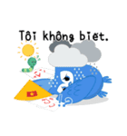 iTalkuTalkビデオでAI英学習:わかりません（個別スタンプ：8）