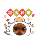 まめたの年末年始（個別スタンプ：5）