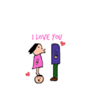 ARIKINの手描きスタンプ（個別スタンプ：3）