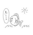 バイト中の落書きたち（個別スタンプ：19）