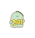 【年末年始】おこわちゃん2021（個別スタンプ：6）
