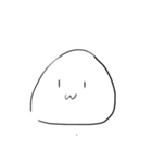 謎の生物のリアクション（個別スタンプ：17）