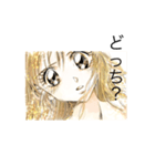 少女漫画風一言スタンプ（個別スタンプ：5）