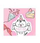 ネコジマさんのLINEスタンプ（個別スタンプ：2）