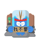 iTalkuTalkビデオでAI英学習:私は断る（個別スタンプ：1）