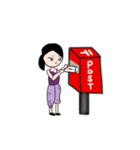 ダンサーとレーサー〜年末年始〜（個別スタンプ：4）