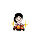 ダンサーとレーサー〜年末年始〜（個別スタンプ：8）