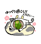 お正月インコ。ぽぽたろう。（個別スタンプ：15）