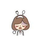 ハクシノレシピのエプロン先生（個別スタンプ：14）