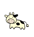 牛さんモーモー（個別スタンプ：15）
