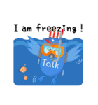 iTalkuTalkビデオでAI英学習:寒いです（個別スタンプ：6）