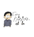 ナツの愉快な人々（個別スタンプ：35）