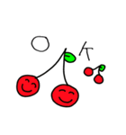 フルーツ大好きあいさつ言葉（個別スタンプ：1）