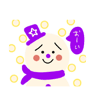 ゆきだるまこけ子ちゃん（個別スタンプ：8）