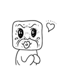 顔四角い人（個別スタンプ：10）