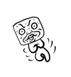 顔四角い人（個別スタンプ：11）
