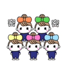 りぼんOLの冬休み（個別スタンプ：17）