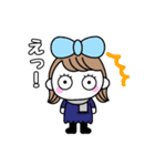 りぼんOLの冬休み（個別スタンプ：28）