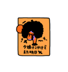 日常生物（個別スタンプ：40）