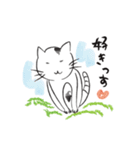 新しい生活様式で暮らす猫 3（個別スタンプ：34）