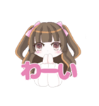 地雷ちゃん量産型ちゃん（個別スタンプ：3）