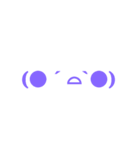 かおもじだよ（個別スタンプ：7）