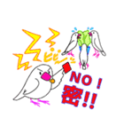 白文鳥が大好きすぎる件（個別スタンプ：9）