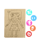 手書きスタンプパート1（個別スタンプ：10）