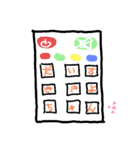 手書きスタンプパート1（個別スタンプ：19）