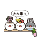 とりだんご文鳥 part2（個別スタンプ：31）