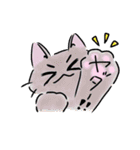 にくきゅうが主役です。ねこ（個別スタンプ：22）