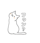 毎日のしろいねこ（個別スタンプ：27）