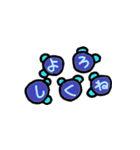 水分子くんのあいさつ（個別スタンプ：17）