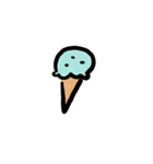 手書きのアイス（個別スタンプ：2）