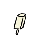 手書きのアイス（個別スタンプ：4）