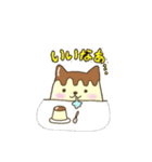 ぷりんねこ。（個別スタンプ：10）