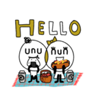 unu＆nun☆（個別スタンプ：6）