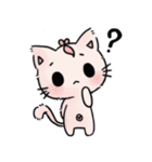 ピンクの子猫Meoww（個別スタンプ：19）