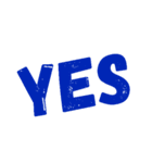 YES、スタンプ（個別スタンプ：36）