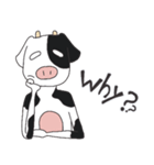 Cow human（個別スタンプ：12）