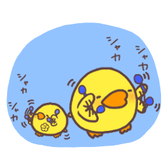 [LINEスタンプ] トリハチとコトリ2