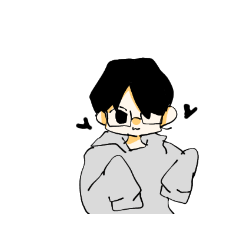 [LINEスタンプ] ポジティブくんとネガティブくん