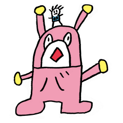 [LINEスタンプ] バ一郎くん