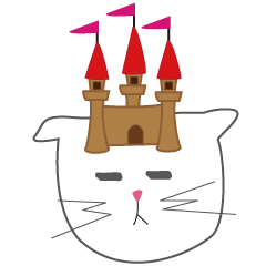 [LINEスタンプ] ネコの国から【日常会話】