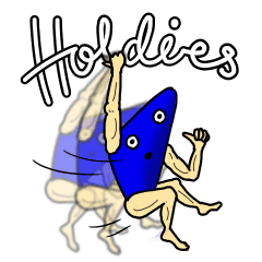 [LINEスタンプ] Holdies (ホールディーズ)