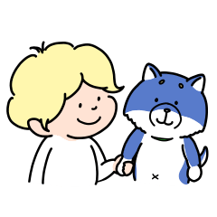 [LINEスタンプ] ゴンちゃんとぼく