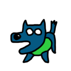 [LINEスタンプ] おおかみけん カン