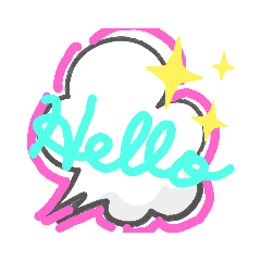 [LINEスタンプ] Hello！ How are you？の画像（メイン）