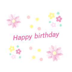 [LINEスタンプ] happyな気分